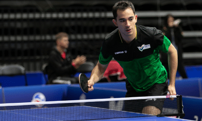 Hugo Calderano está na semifinal do Pan-Americano de Tênis de Mesa
