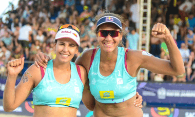 Duda e Ana Patrícia conquistaram o segundo ouro no Circuito Brasileiro de Vôlei de Praia 2025, adelmo