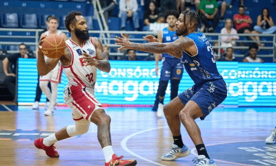 Franca x São José pelo Paulista — Foto: Marcos Limonti/Sesi Franca Basquete