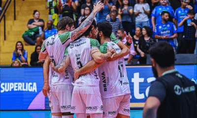 André Saliba teve atuação decisiva na vitória do Saneago Goiás diante do Vôlei Renata pela Superliga de vôlei masculino