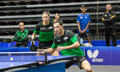 Hugo Calderano e Bruna Takahashi - Pan-Americano de tênis de mesa 2025