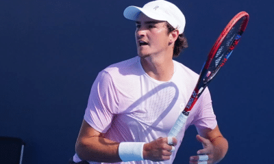 João Fonseca derrota na estreia do ATP 250 de Bruxelas (Foto: @atptour/@cincytennis)