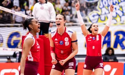 Luzia contou ao OTD como se livrou do gambá na semifinal do Paulista de vôlei feminino
