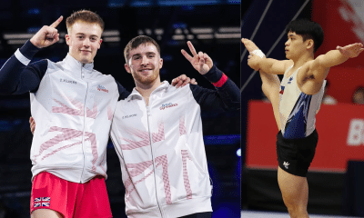 Mundial de ginástica artística 2025 - favoritos ao ouro no solo Luke Withehouse, Harry Hepworth e Carlos Yulo