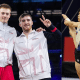 Mundial de ginástica artística 2025 - favoritos ao ouro no solo Luke Withehouse, Harry Hepworth e Carlos Yulo
