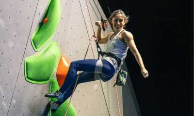 Marina Dias e Eduardo Schaus vão ao pódio na Copa do Mundo de Paraescalada