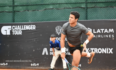Mateus Alves avança para as quartas no Challenger de Cali (Foto: Oscar Mondragón/Torneos Brandsup)