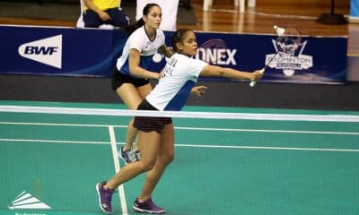 Duas duplas com Brasileiros na final na Guatemala, com Sâmia Lima e Jaqueline Lima no feminino Aberto da frança de badminton