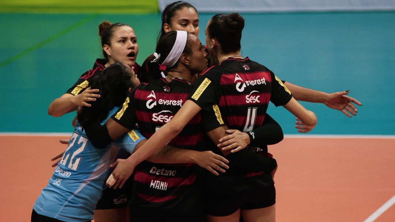 Sesc Flamengo venceu Tijuca pelo Campeonato Carioca 2025 de vôlei feminino com destaque para Simone Lee