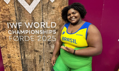 Taiane Justino é destaque no no Mundial de Levantamento de Pesos