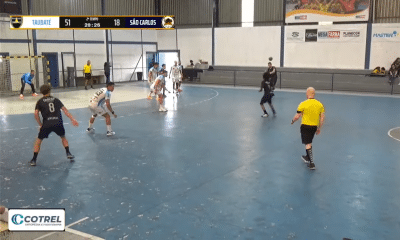 Taubaté massacra São Carlos no Super Paulistão de Handebol