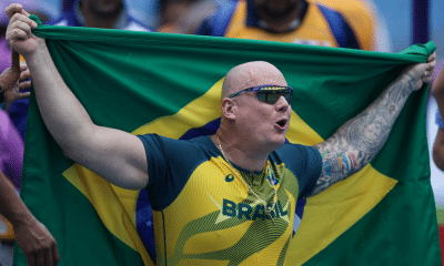 Alessandro Silva lançamento de disco da classe F11 medalha de prata Mundial de Atletismo Paralímpico