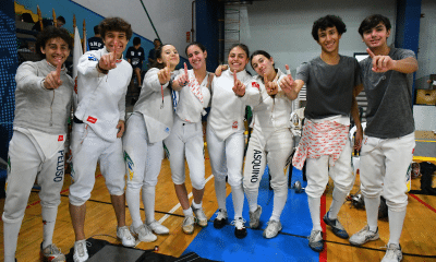 Equipe de São Paulo no CBI de Esgrima