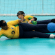 Goalball feminino no parapan júnior
