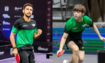 Guilherme Teodoro e Leonardo Iizuka no Pan-Americano de tênis de mesa