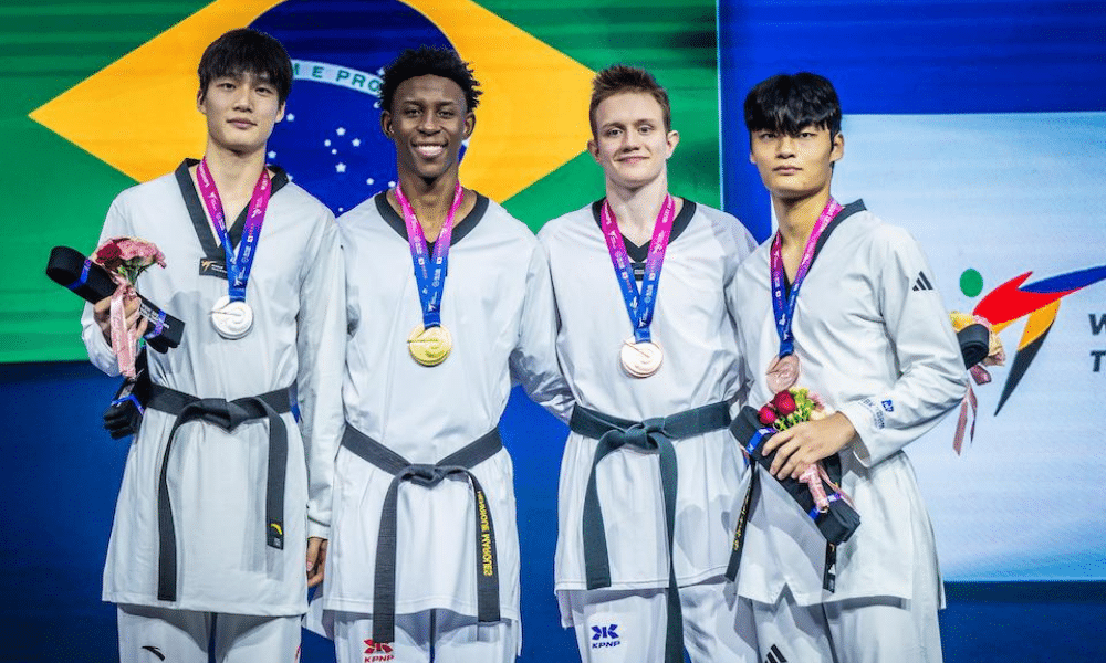 Henrique Marques taekwondo medalha de ouro campeão mundial de taekwondo