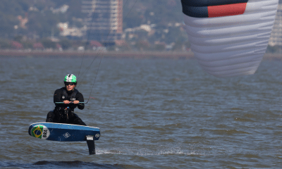 Lucas Fonseca no Mundial Juvenil de fórmula kite
