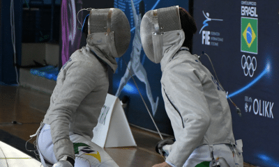 Marcus Pinto no Brasileiro Sub-15-17-20 de esgrima