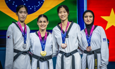Maria Clara Pacheco Taekwondo campeã muncial de taekwondo