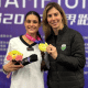 Maria Clara Pacheco Natália Falavigna, campea mundial de taekwondo