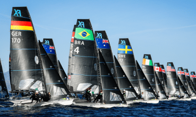 Martine Grael e Kahena Kunze Mundial de 49erFX vela