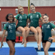 Mundial de ginástica artística 2025 - equipe do Brasil com julia coutinho, flávia saraiva, julia soares e sophia weisberg