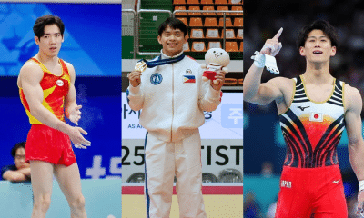 Mundial de ginástica artística 2025 - estrelas do masculino: Zhang Boheng, Carlos Yulo e Hashimoto Daiki