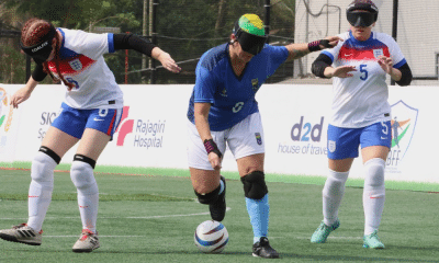 Rafaela Copa do Mundo de futebol de cegos brasil inglaterra