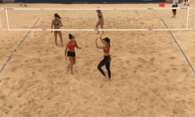 vôlei de praia Thainara/Simonetti Gabriel e Felipe Alves qualificatório no Challenger de Nuvali