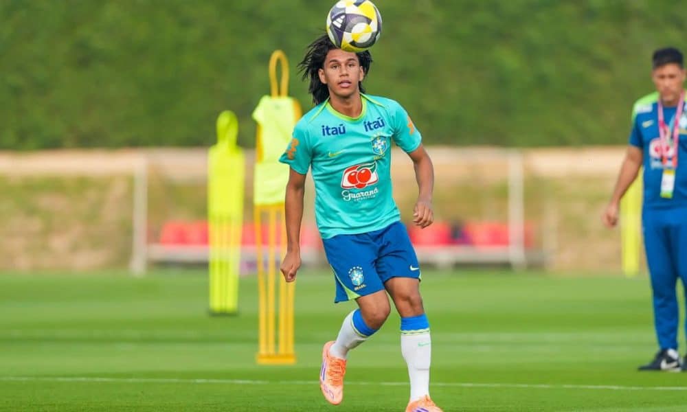 Arthur Ryan é uma das esperanças do Brasil na disputa da Copa do Mundo Sub-17 de futebol masculino