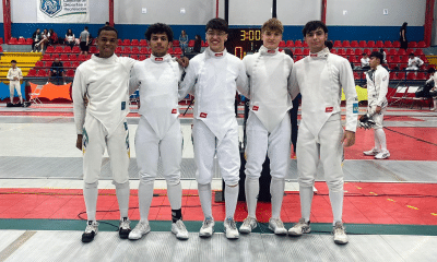 Equipe masculina do Brasil na Copa do Mundo Cadete e Júnior de Espada na Costa Rica