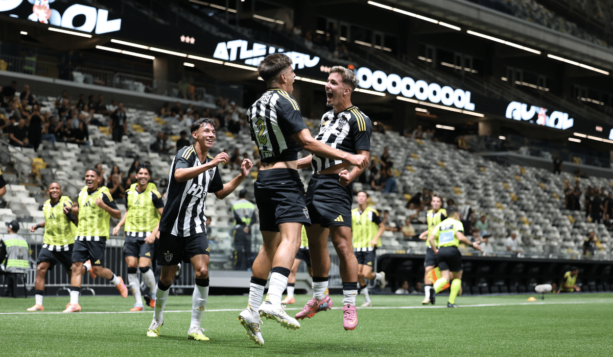 Atlético-MG venceu São Paulo com gol de Lucas Souza (Foto: Daniela Veiga/Atlético)