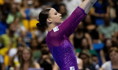 Gabi Barbosa campeã Sul-Americana na trave de equilíbrio