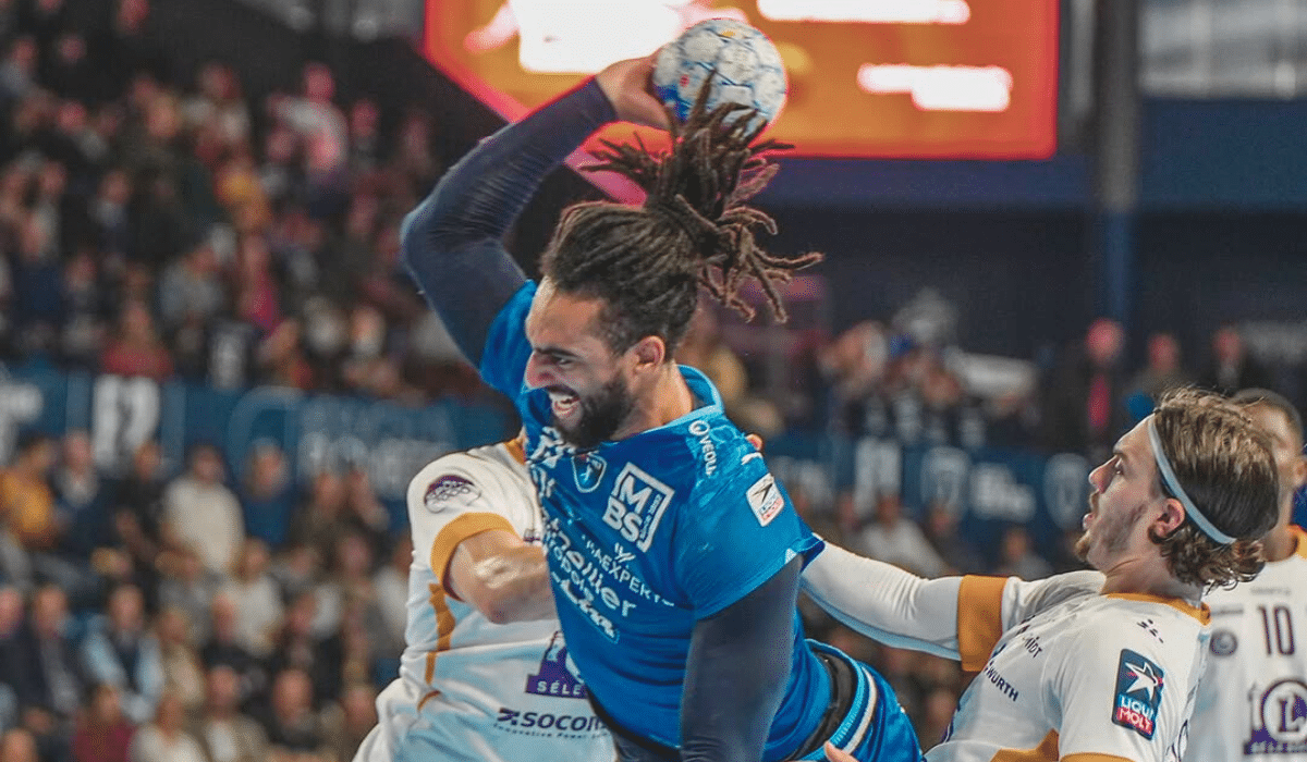 Bryan Monte foi o destaques entre os brasileiros do handebol nesta terça-feira (11)