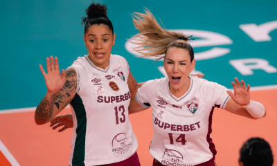 Ariane e Fabíola foram os principais nomes do Fluminense na vitória pela Superliga (Fotos: Alessandra Torres | @torres_foto)