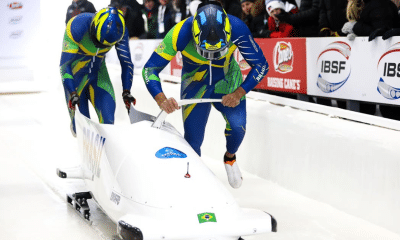 Brasil participou com dois trenós no Two-Man da Copa América de Bobsled (Foto: Gabriel Dotto @gabrieldottofoto)