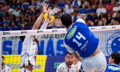 Douglas Souza liderou o Sada Cruzeiro na vitória contra Suzano pela Superliga (Foto: Agência i7/Sada Cruzeiro)