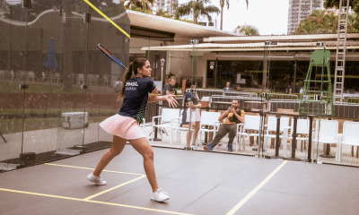 Laura Silva reencontra na final do Brasileiro de 2025 a rival que venceu na decisão de 2024 (Foto: Roberto Fernandes/CBSquash)