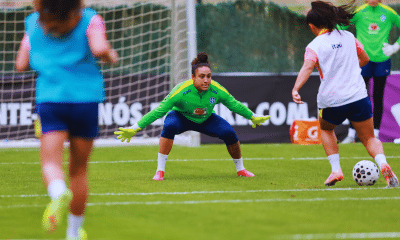 Lelê volta a defender o Brasil após período lesionada (Foto: Livia Villas Boas/CBF)