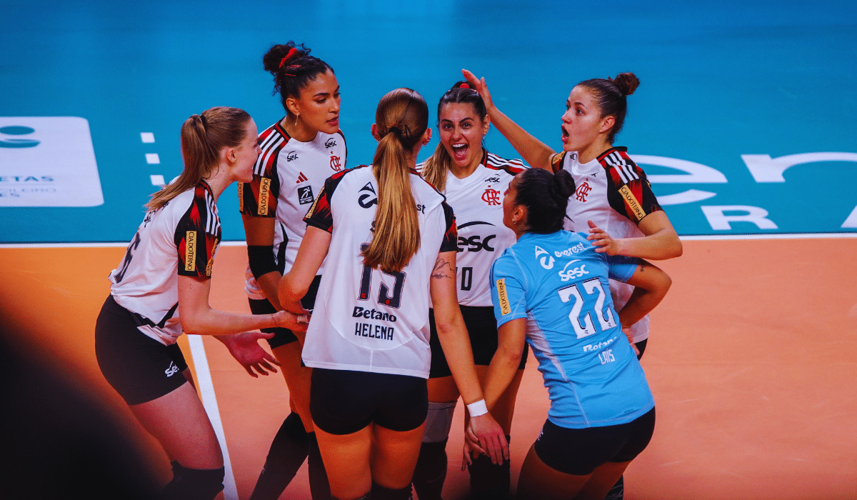 Sesc Flamengo atropelou Osasco com Helena craque do jogo (Foto: Instagram @carol_fotografia)