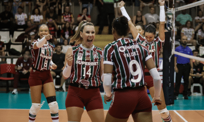 Fluminense domina o Praia Clube e vence segunda na Superliga Feminina