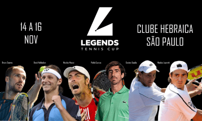 Lendas do tênis sul-americano duelam em São Paulo