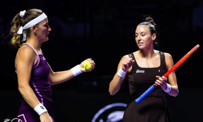 Luisa Stefani e Time Babos perdem na estreia do WTA Finals