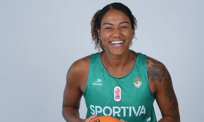 Monique é destaque em partida de basquete no campeonato português