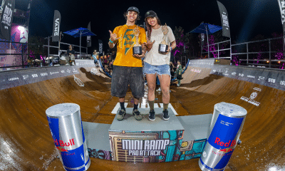 Pedro Carvalho e Raicca Ventura brilham e vencem o Mini Ramp Pro Attack