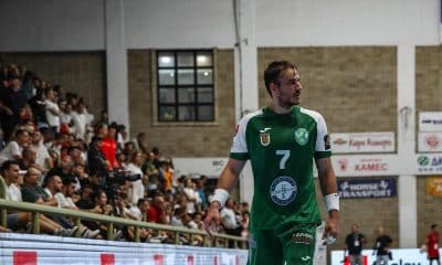 Na imagem, Rudolph Hackbarth já com a camisa do novo clube da Macedônia do Norte.