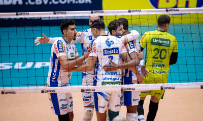 Vôlei Renata busca virada eletrizante e derrota Cruzeiro pela Superliga