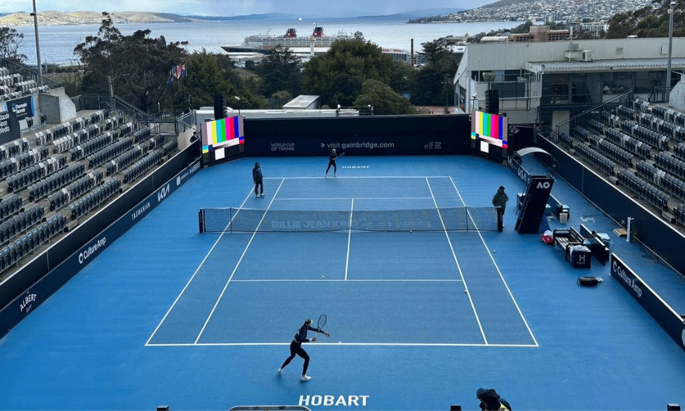 Brasil Billie Jean King Cup tênis feminino playoffs Hobart Austrália Portugal