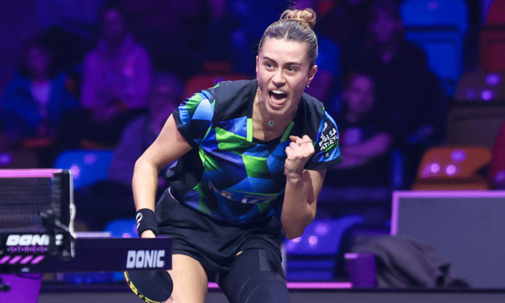Bruna Takahashi tênis de mesa WTT Champions Frankfurt