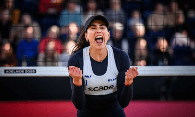 Carol Solberg Rebecca Mundial de Vôlei de Praia oitavas de final